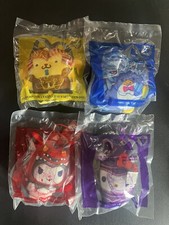 2024 McDonalds Happy Meal Toy Plush YU-GI-OH x HELLO KITTY Set Of 4 US SELLER