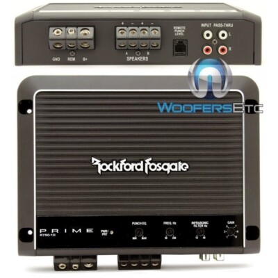 ROCKFORD FOSGATE R750-1D MONOBLOCK 750W PRIME SERIES CLASS D