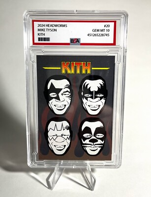 #ad #ad Mike Tyson as KISS or should I say KITH SLAB parody grade $15.00