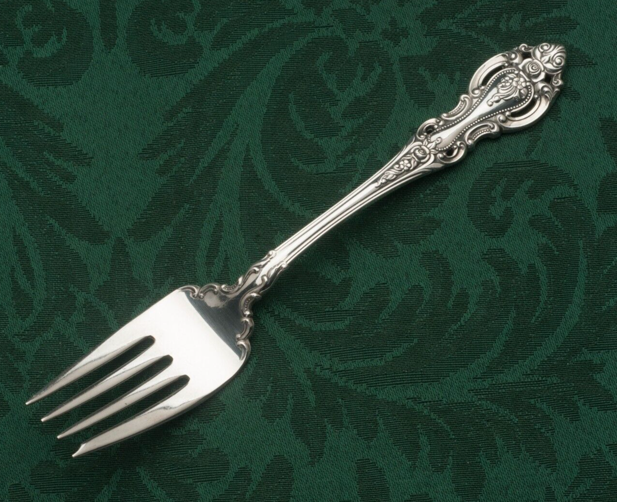 Grand Victorian by Wallace Sterling Silver Salad Fork 6 5/8