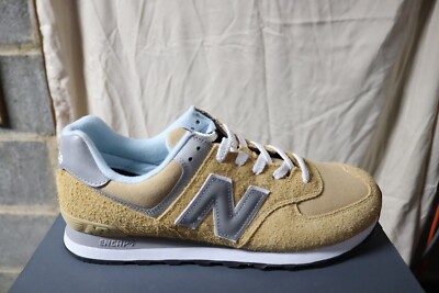 Mens New Balance 574 Brown Grey Sz 9 or 11.5  (U574PGW) Classics