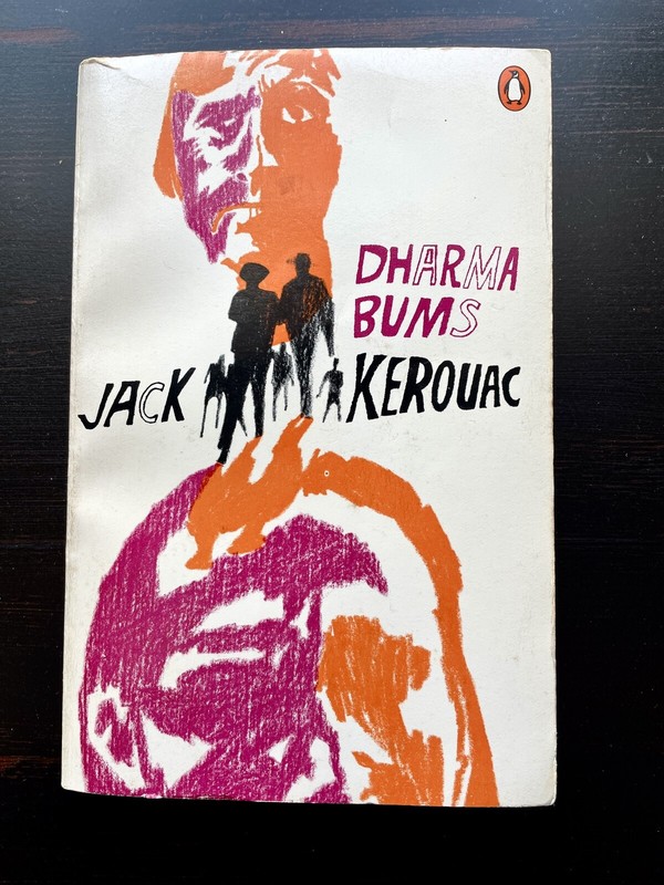 DHARMA BUMS JACK KEROUAC 1982 PAPERBACK BOOK VERY GOOD RARE PENGUIN ED/COVER!