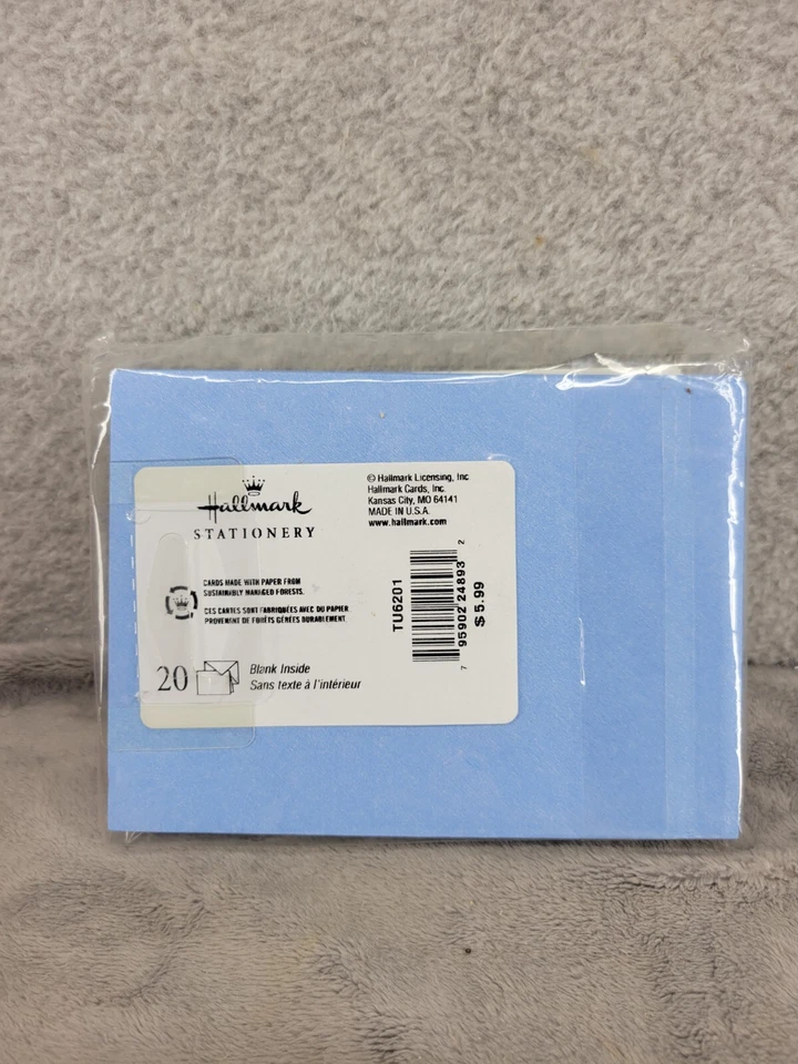 Set of 20 Hallmark Thanks A Bunch Blank Floral Greeting Cards with Envelopes - Image 3 of 4