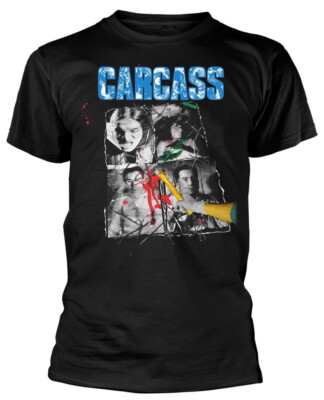 Carcass 'Necroticism' (Schwarz) T-Shirt - NEU & OFFIZIELL!
