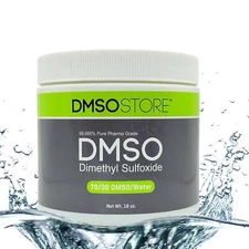 DMSO 70/30 Gel 16 oz. w/ Distilled Water 99.995% Low odor Dimethyl Sulfoxide