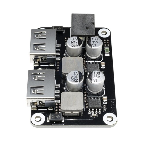 Módulo de buck cargador rápido doble 2 dobles USB 24W entrada 6V-32V soporte QC2.0 QC3.0 - Imagen 7 de 11