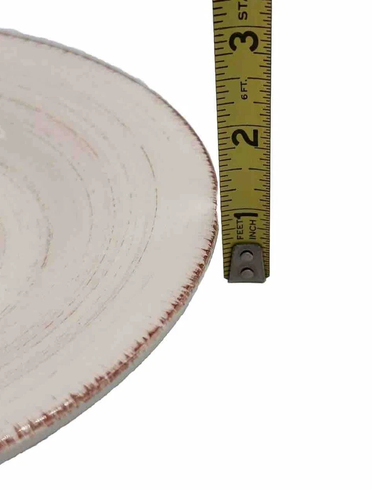 Tag Ltd Sonoma prato de sobremesa salada redemoinho marrom marfim 8,5” - Imagem 4 de 4