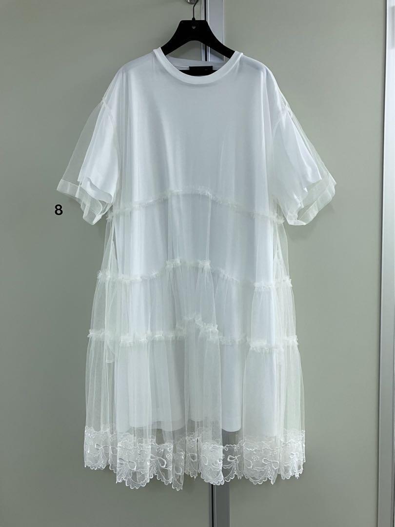 Simone Rocha] Tiered Tulle Overlay Dress | eBay 