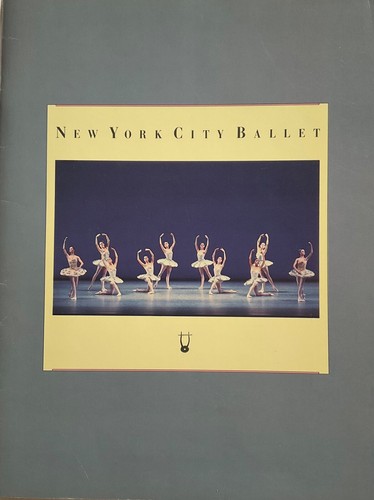 New York City Ballet 1985 - 1987 Dance Program Souvenir Book