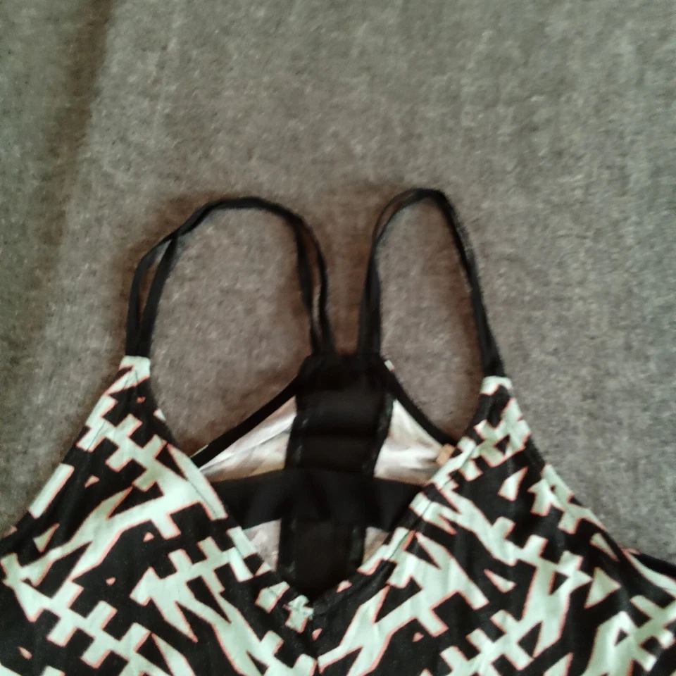 Silence Noise Tank Top Women Small Black Blue Causal Beaded Pullover Flowy Pre - Image 2 of 4