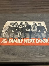 1939 The Family Next Door Pressbook Cover Page (A)