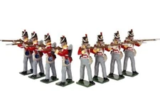 COJF-3265B - British Infantry of the Line Waterloo (Set 708) 8 Figures