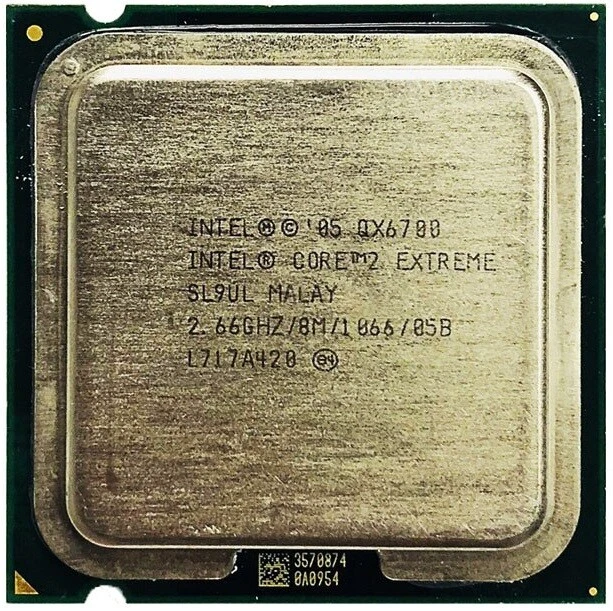 Intel Core 2 Extreme QX6700 SL9UL Quad Core Processor 2.6GHz,Socket 775,130W CPU - Image 3 of 4
