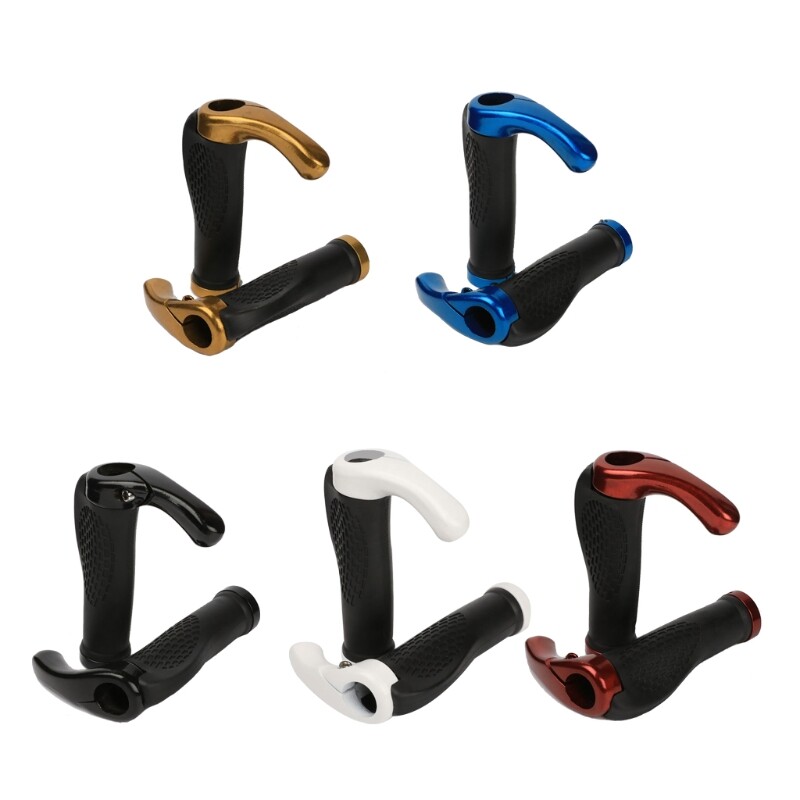 Aluminum Fiber MTB Handlebar Grips for City and Mountain Bikes