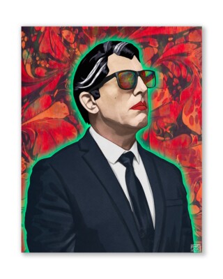 ''Merkin'' Maynard James Keenan canvas print, 16 x 20 inches