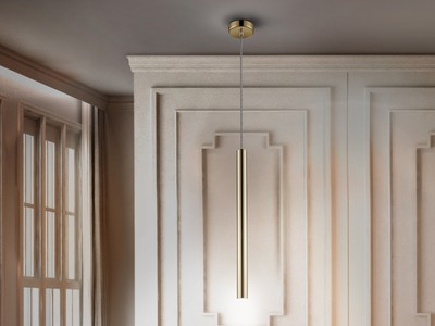 Pendelleuchte Deckenleuchte Deckenlampe LED Design Leuchte modern gold VARAS
