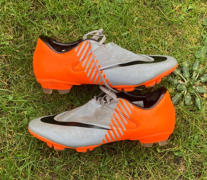 Rare Nike Mercurial Vapor VI FG Football Boots Uk Size