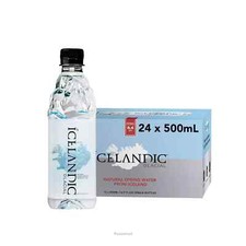Icelandic Glacial Premium Still Water 500ml Recycled PET Bottles x 24 Per Pack