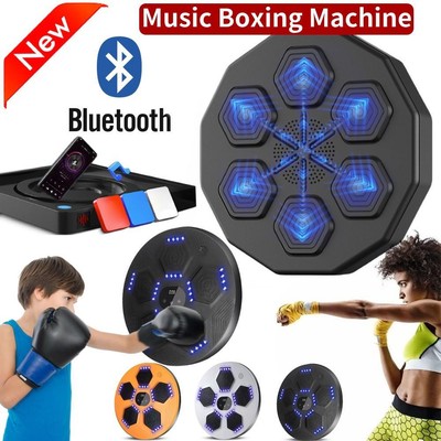 LED Smart Music Boxing Machine Wall Target 2-5 Light Mode Sandbag Relaxing Train