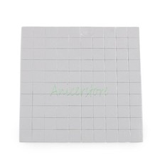 100pcs 10x10x1mm/pcs Heatsink Chip GPU GAP Thermal Compound Conductive Pads WT