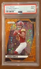 2024 PANINI PRIZM #347 JAYDEN DANIELS DISCO PRIZM PSA 9