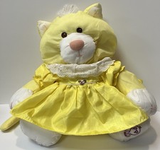 VINTAGE Fisher Price Puffalump Yellow Cat 1986 Please Read