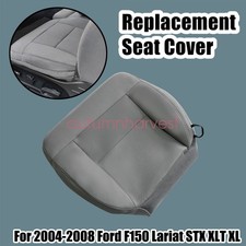 2004 2005 2006 2007 2008 For Ford F150 Driver Bottom Cloth Seat Cover Light Gray