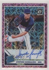 2019 Panini Donruss Optic Pink Velocity Prizm Stephen Gonsalves #RRS-SG Auto 8k4