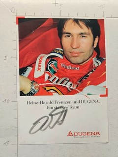 Heinz Harald Frentzen Winfield DUGENA Formel 1 F1 Autogrammkarte ori si