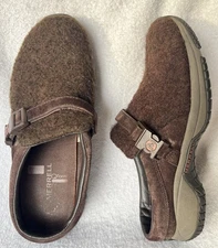 Merrell Encore Groove Wool Brindle Slip On Clogs Mules Shoes Women’s Size 8.5