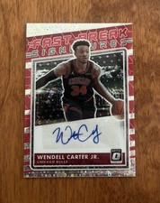 2020-21 Panini Donruss Optic - Fast Break Signatures Wendell Carter Jr. #FB-WCJ