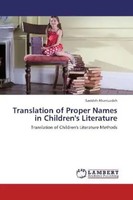 Saeideh Ahanizadeh | Translation Of Proper Names In Children's Literature | Buch