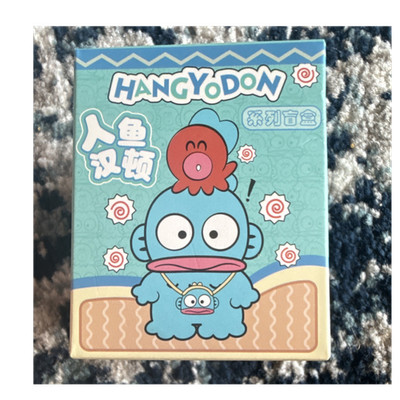 Sanrio Hangyodon Animation Series Figurine HM120 Resin Collectible blind 