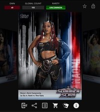 DIGITAL Topps WWE Slam 25 - SUMMERSLAM PREDICTIONS - NAOMI