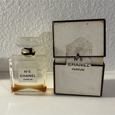Vintage CHANEL No. 5 Parfum Miniature Bottle ...