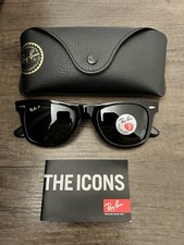 NEW Authentic Ray-Ban Polarized Large Classic Wayfarer RB2140 2140 Black 54/18