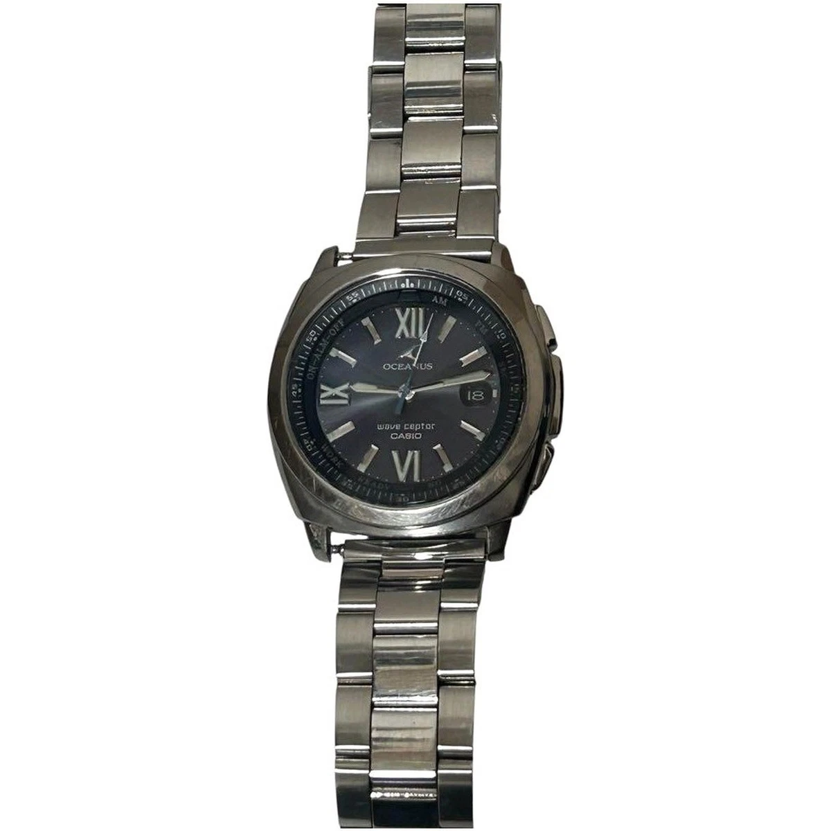 Casio Oceanus OCW-110TLJ Titanio Radio Control Solar Reloj Pulsera Metal