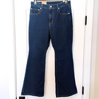 NWT 31x30 12 Women's Levi's 726 Flare Stretch Medium Dark Wash Denim Jeans NEW — photo 9