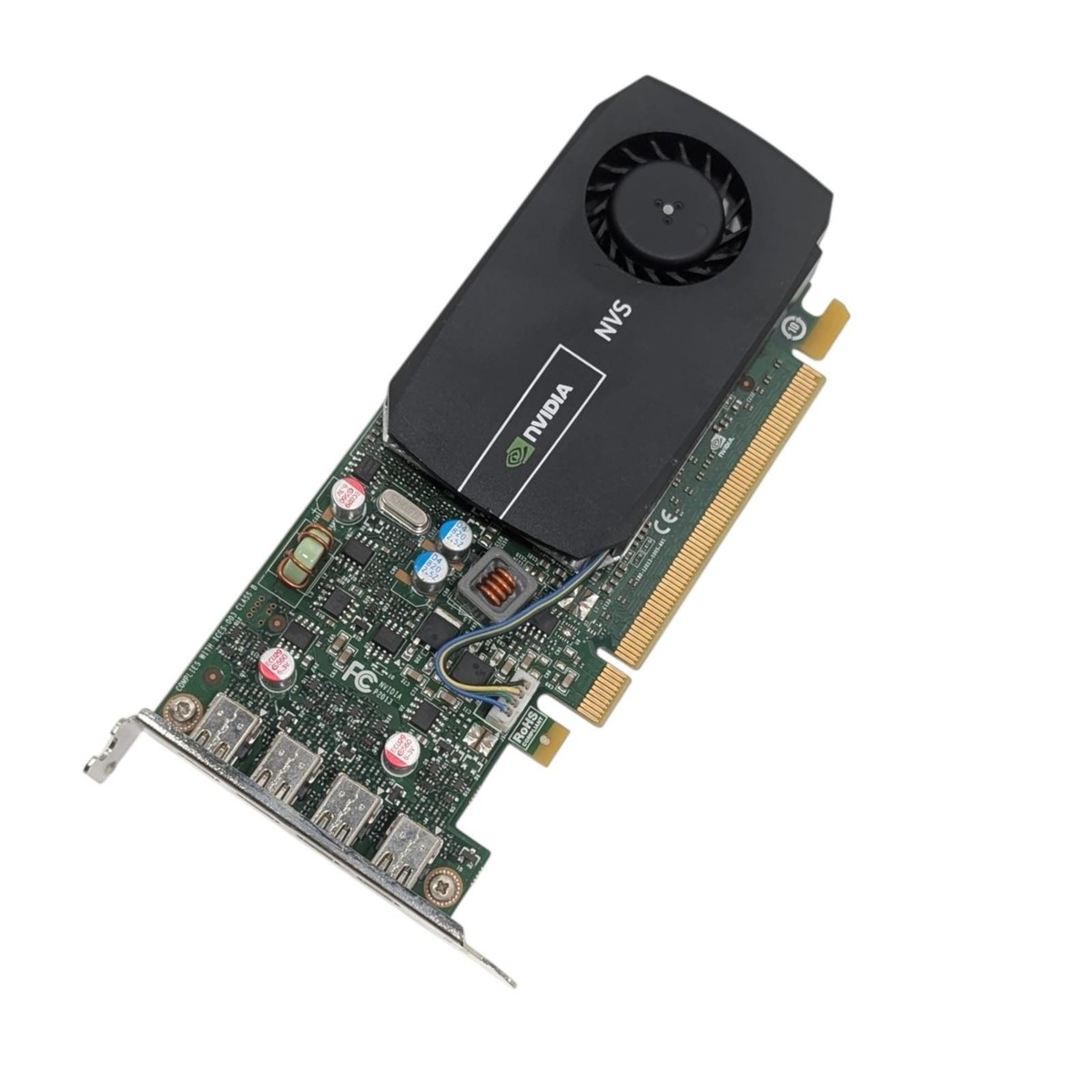 HP Nvidia NVS 510 GDDR3 2GB PCIe 4x Mini DP Graphics Card 721795