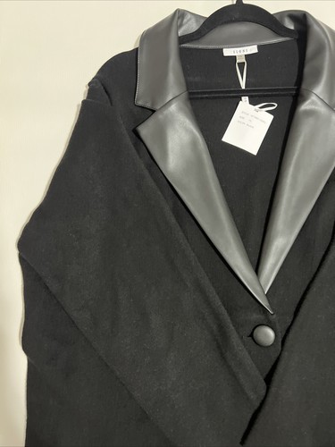 Sioni Studio Women's Size 1X Black Long Sleeve Button Cardigan New With Tags - Picture 11 of 17