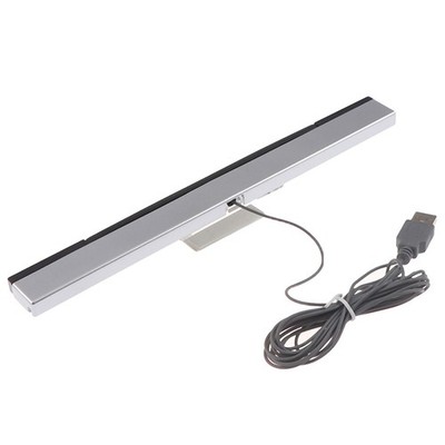 Wii Sensor Bar Wired Receivers IR Signal Ray USB Plug Replacement for NFJCAP
