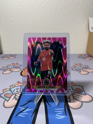 2024-25 Panini Prizm FIFA Club World Cup Hussein El Shahat Pink Prizm /299 RC