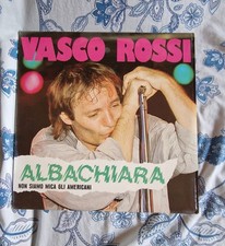 VASCO ROSSI ALBACHIARA NON SIAMO MICA GLI AMERICANI LP ORIZZONTE DISCHI RICORDI