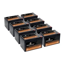 Chrome Battery 12V 14Ah SLA Battery 8pk