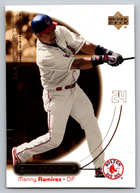 2001 Upper Deck Ovation #17 Manny Ramirez Boston Red Sox