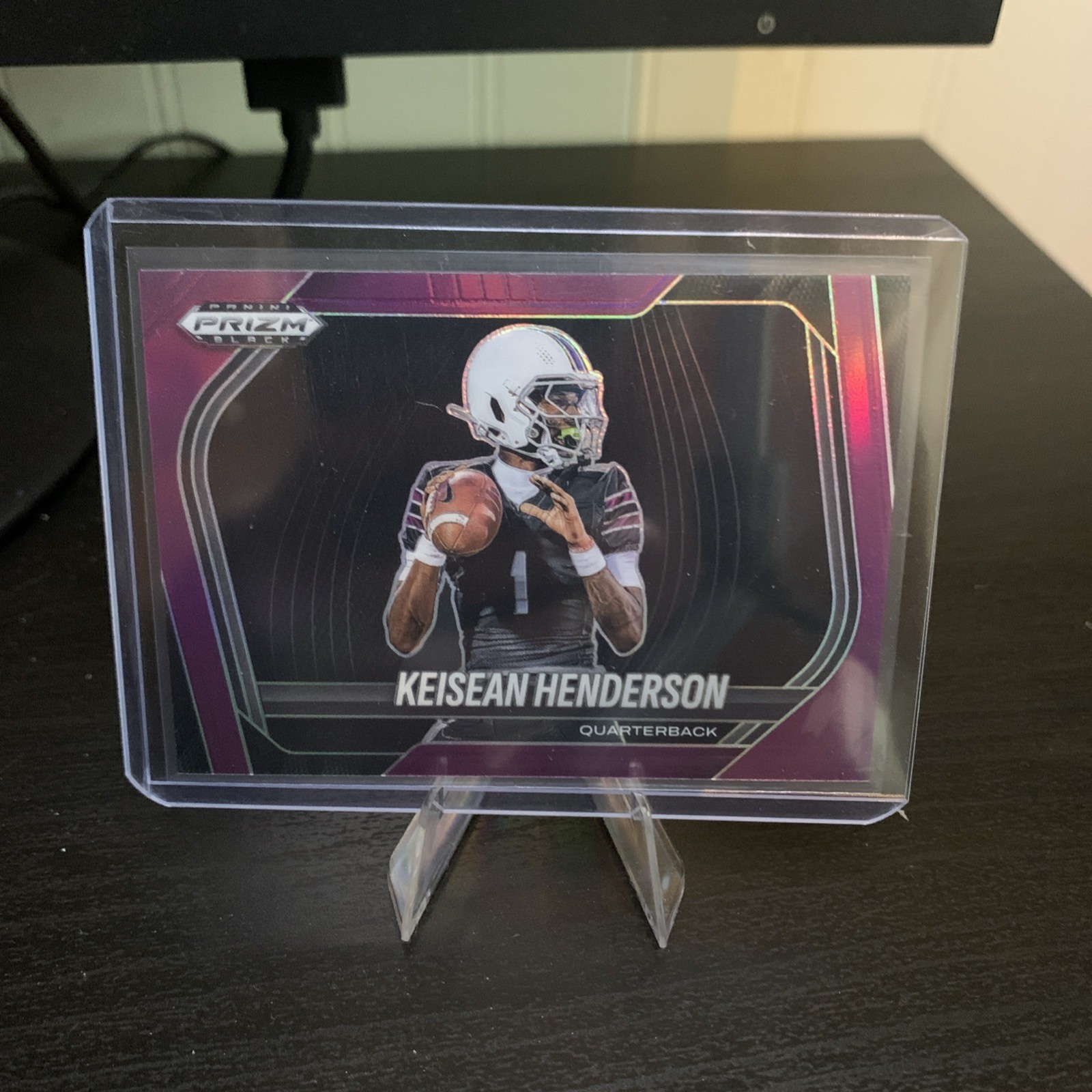 2025 Panini Prizm Black Keisean Henderson /99 Purple Prizm #199