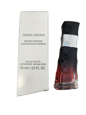BRUNO BANANI DANGEROUS WOMAN EAU DE TOILETTE SPRAY 2.0 oz/60 ml TESTER