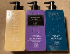 Ciroa Body Ecopure Pump Hand Wash Vanilla Lavender Sandalwood Mint 35.4 Soap Set