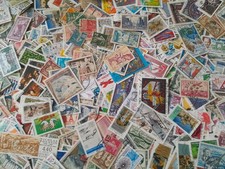 SUPERBE LOT DE 1000 TIMBRES OB DE FRANCE DIFFERENTS TRES FORTE VALEUR