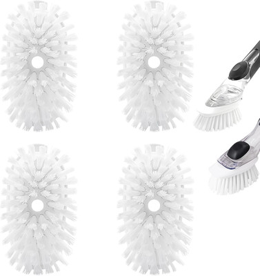 Brush Refills for OXO Dish Brush - 4 Pack Dish Brush Cleaning Soap Dispensing He